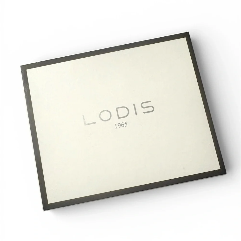 Lodis Red Leather trifold wallet RFID New in Box NWT
